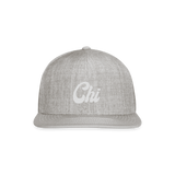 Chi Snapback Baseball Cap - heather gray