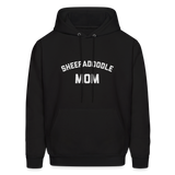 Sheepadoodle Mom Men's Hoodie - black