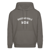 Sheepadoodle Mom Men's Hoodie - asphalt gray