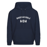 Sheepadoodle Mom Men's Hoodie - navy