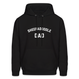 Sheepadoodle Dad Men's Hoodie - black