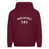 Sheepadoodle Dad Men's Hoodie - burgundy