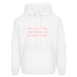 It's a Beautiful Day to Save a Life Men's Hoodie - white