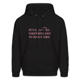 It's a Beautiful Day to Save a Life Men's Hoodie - black