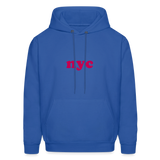 NYC Men's Hoodie - royal blue