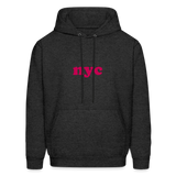 NYC Men's Hoodie - charcoal grey