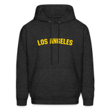 Los Angeles Men's Hoodie - charcoal grey