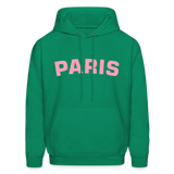 Paris Men's Hoodie - kelly green