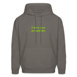 I Love You So Matcha Men's Hoodie - asphalt gray