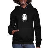 Hey Boo Women's Hoodie - black