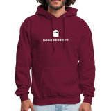 BOOOOOOOO Men's Hoodie - burgundy