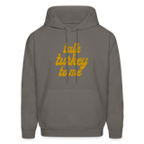 Talk Turkey to Me Men's Hoodie - asphalt gray