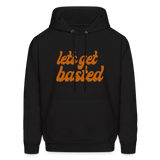 Let's Get Basted Men's Hoodie - black