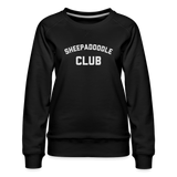 Sheepadoodle Club Women’s Premium Sweatshirt - black