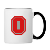 I'm Grateful for Ohio State Football & Food Contrast Coffee Mug - white/black