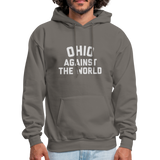 Ohio Against the World Men's Hoodie - asphalt gray