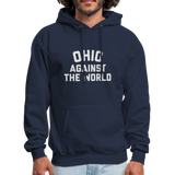 Ohio Against the World Men's Hoodie - navy