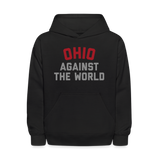 Ohio Against the World Kids' Hoodie - black