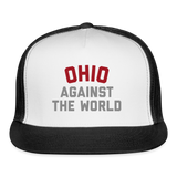 Ohio Against the World Trucker Cap - white/black