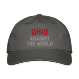 Ohio Against the World Organic Baseball Cap - charcoal