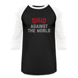 Ohio Against the World Baseball T-Shirt - black/white