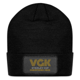 VGK Stanley Cup Champions 2023 Patch Beanie - black