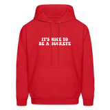 Have a Nice BuckeyeDay Men's Hoodie - red