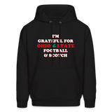 I'm Grateful for OhioState Football & Scotch Men's Hoodie - black