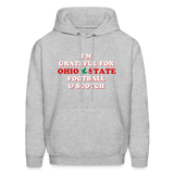 I'm Grateful for OhioState Football & Scotch Men's Hoodie - heather gray