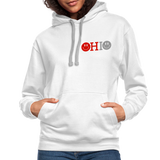 OHIO Smiley Face Contrast Hoodie