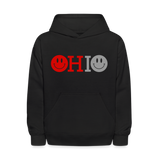 OHIO Smiley Face Kids' Hoodie - black