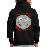 Have a Nice Buckeye Day Men's Hoodie - black