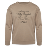 I am the Warrior Bella + Canvas Unisex Sweatshirt - tan