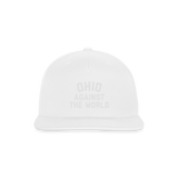 Ohio Against the World Snapback Baseball Cap - white