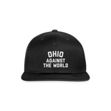 Ohio Against the World Snapback Baseball Cap - black