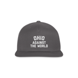 Ohio Against the World Snapback Baseball Cap - dark grey