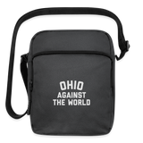 Ohio Against the World Upright Crossbody Bag - charcoal grey