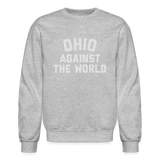 Ohio Against the World Crewneck Sweatshirt - heather gray