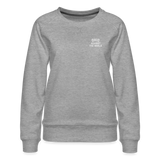 Ohio Against the World Women’s Premium Sweatshirt - heather grey