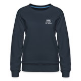 Ohio Against the World Women’s Premium Sweatshirt - navy