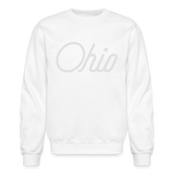 Ohio Script Crewneck Sweatshirt - white