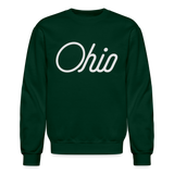 Ohio Script Crewneck Sweatshirt - forest green