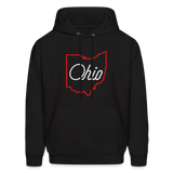 Ohio Script State Men's Hoodie - black