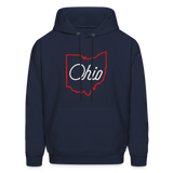 Ohio Script State Men's Hoodie - navy