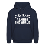 Cleveland Against the World Men's Hoodie - navy