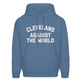 Cleveland Against the World Men's Hoodie - denim blue