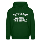 Cleveland Against the World Men's Hoodie - forest green