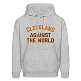 Cleveland Against the World Men's Hoodie - heather gray