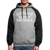 Cleveland Against the World Colorblock Hoodie