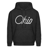 Ohio Script Men's Hoodie - charcoal grey